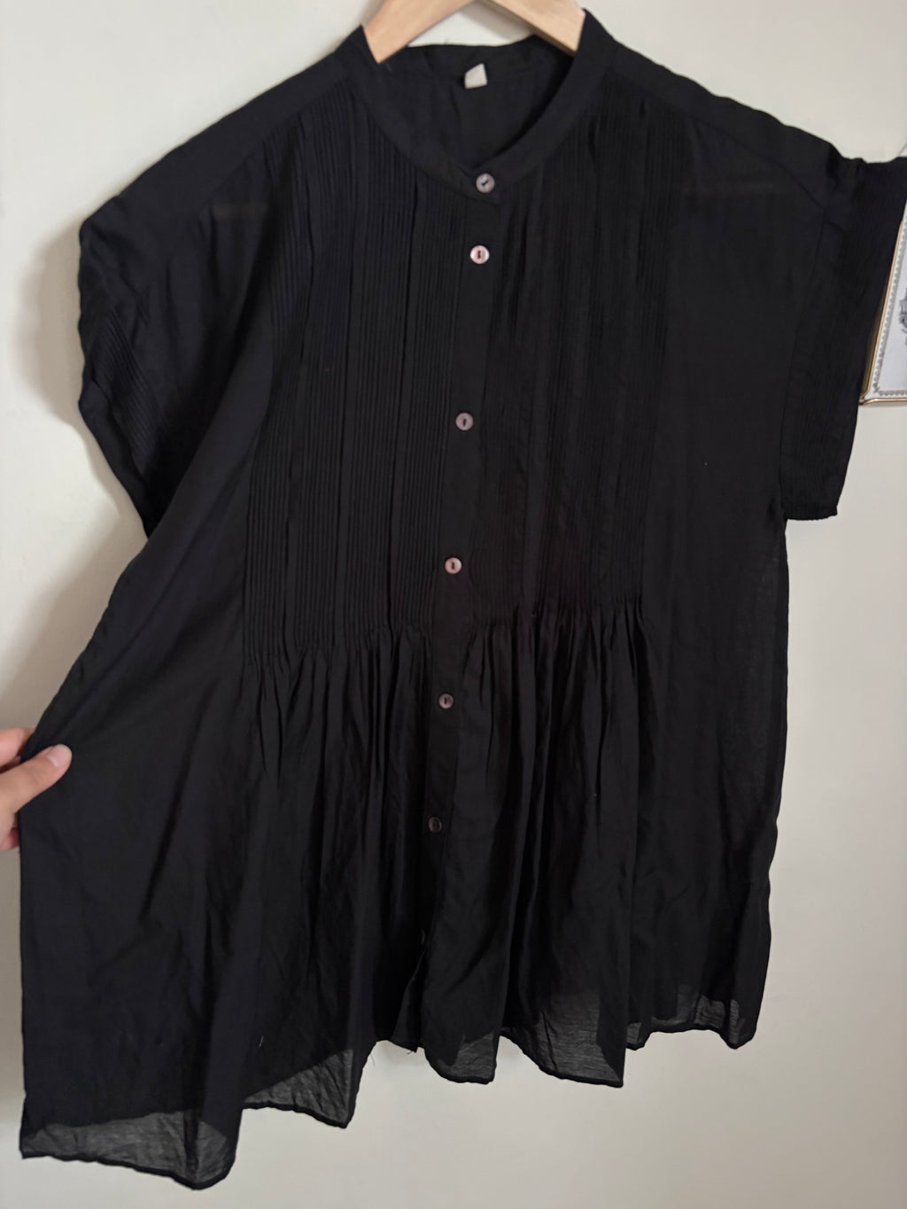 UNITED ARROWS PINTUCK SHIRT FS
