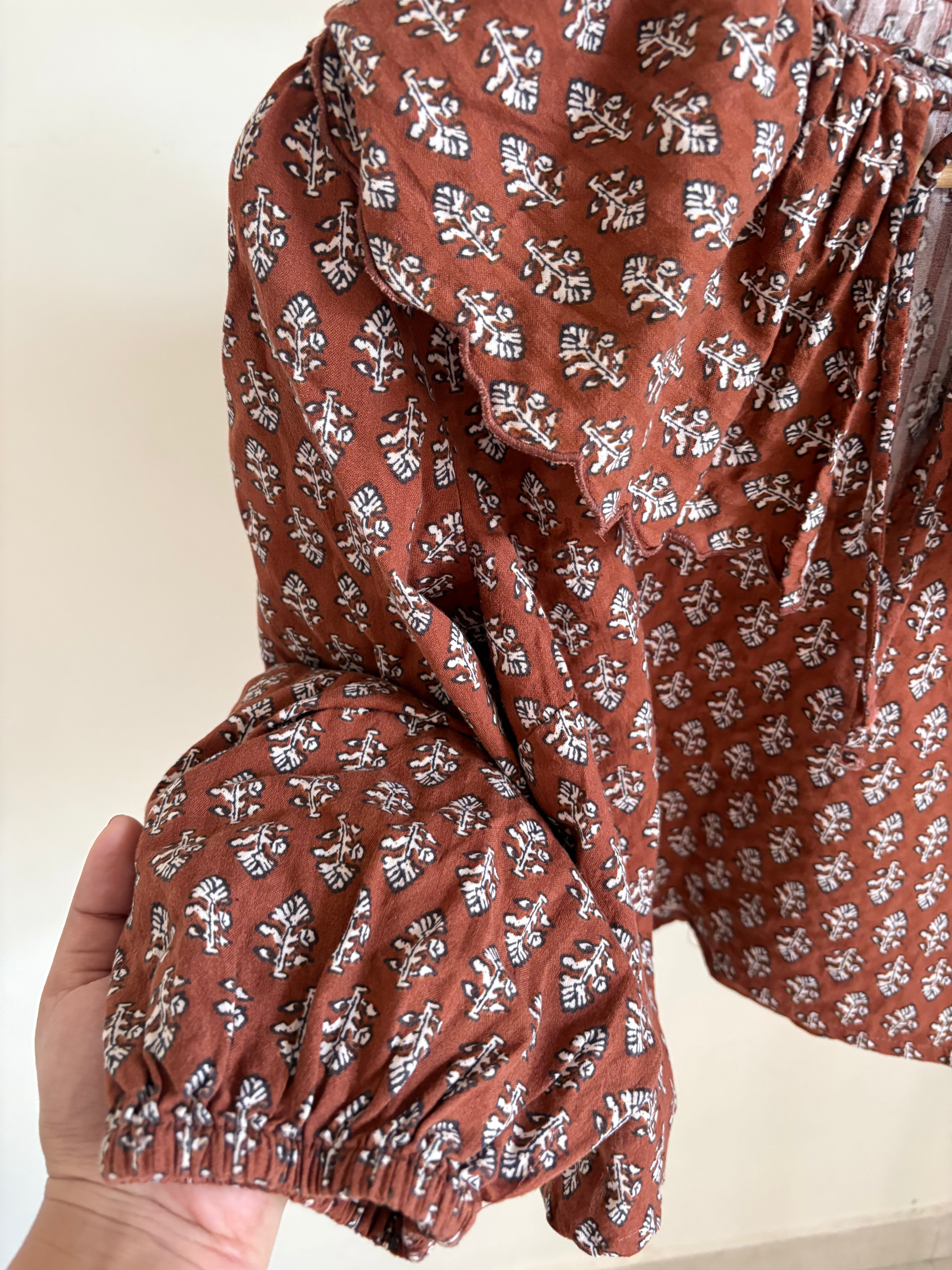 Kiabi brown top L