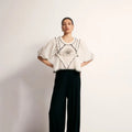 SFERA COTTON EMBROIDERED BLOUSE M/L