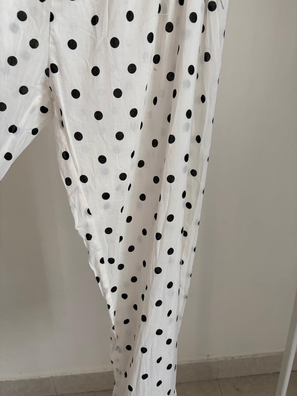 The Great. Sleep pajama white TOP & BOTTOM