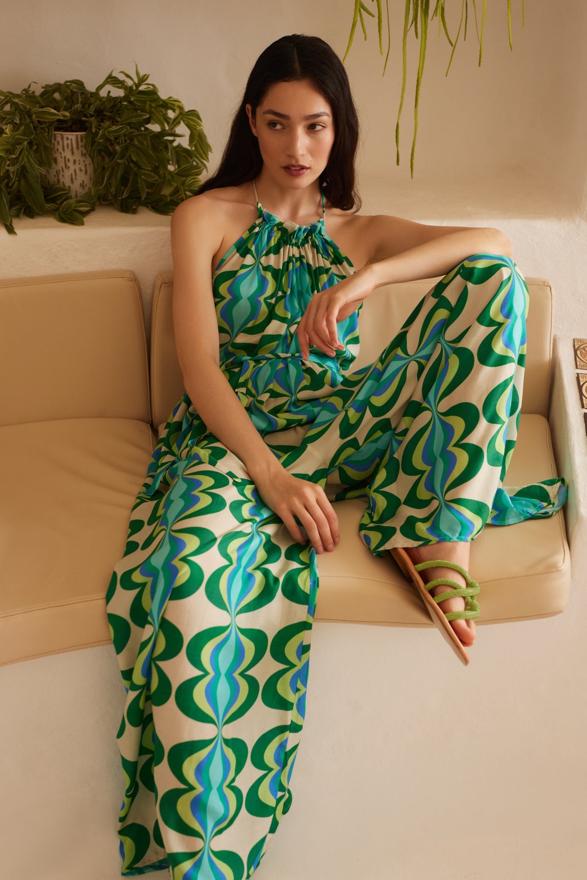 SUNDRESS SOPHIE JUMPSUIT LULLAH PRINTJUMPSUIT L/XL