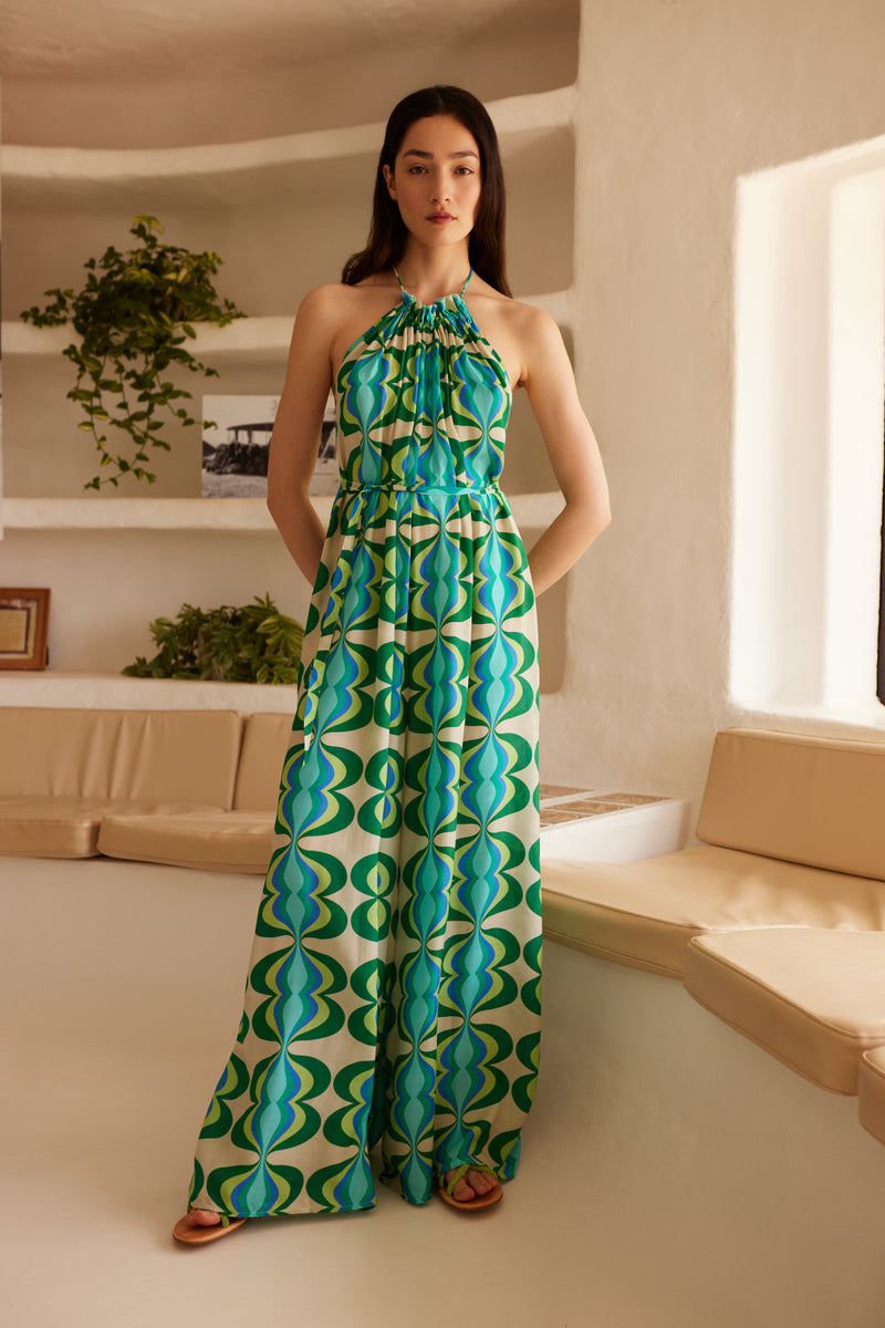 SUNDRESS SOPHIE JUMPSUIT LULLAH PRINTJUMPSUIT L/XL