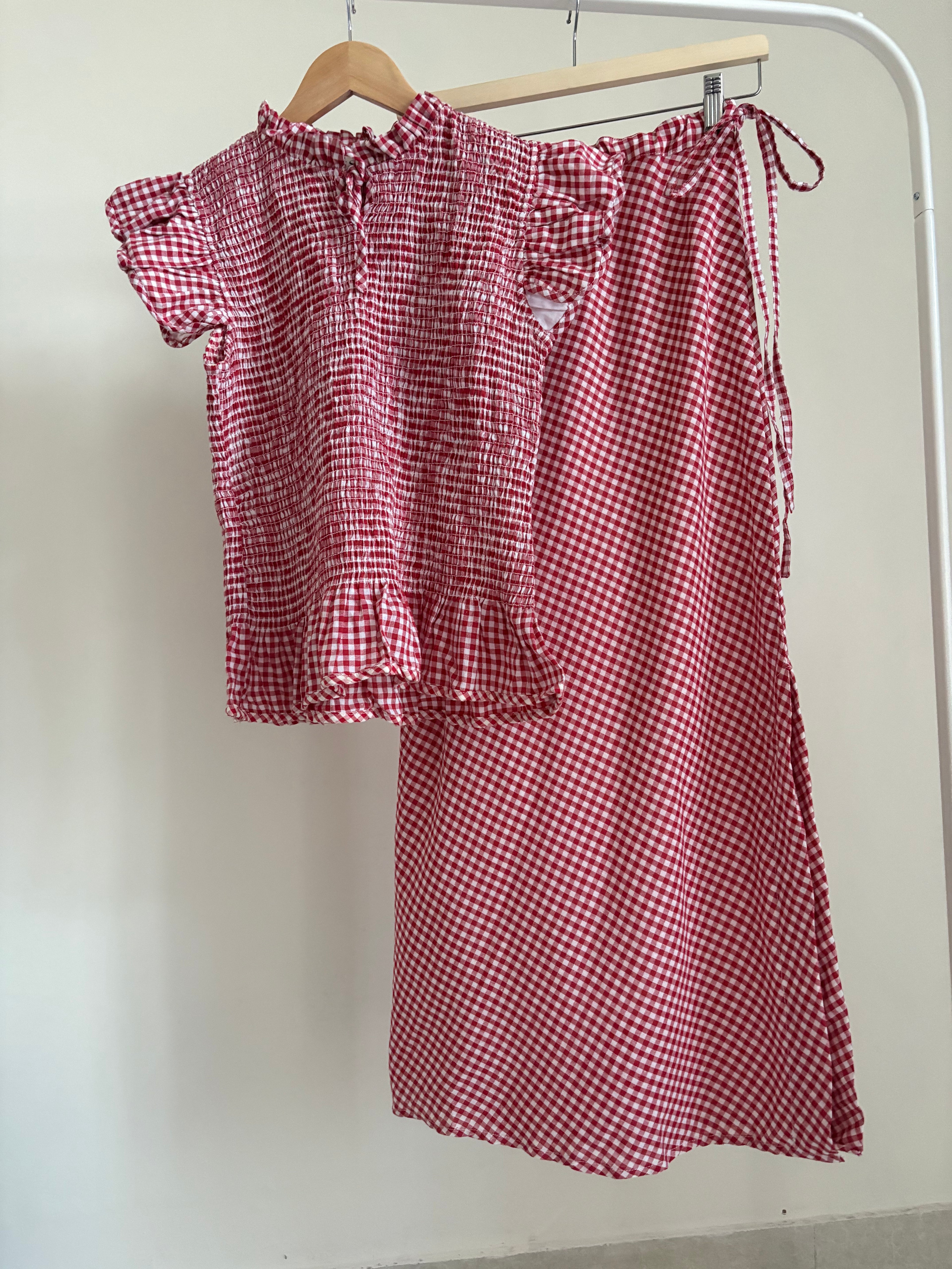 Coosy gingham set