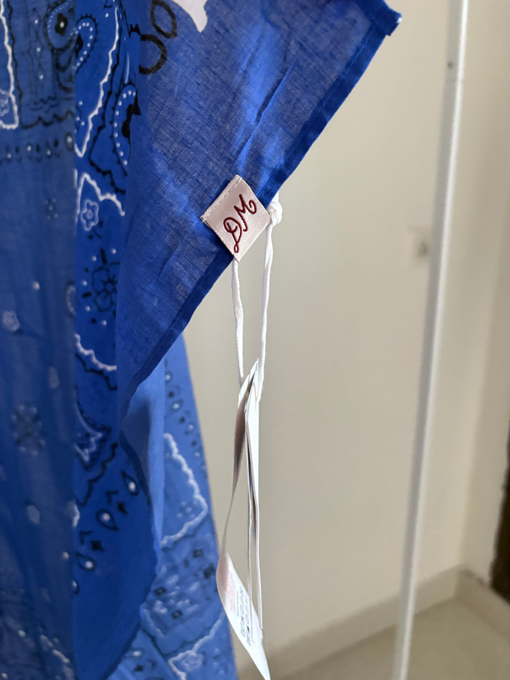 Damson madder paisley Scarf