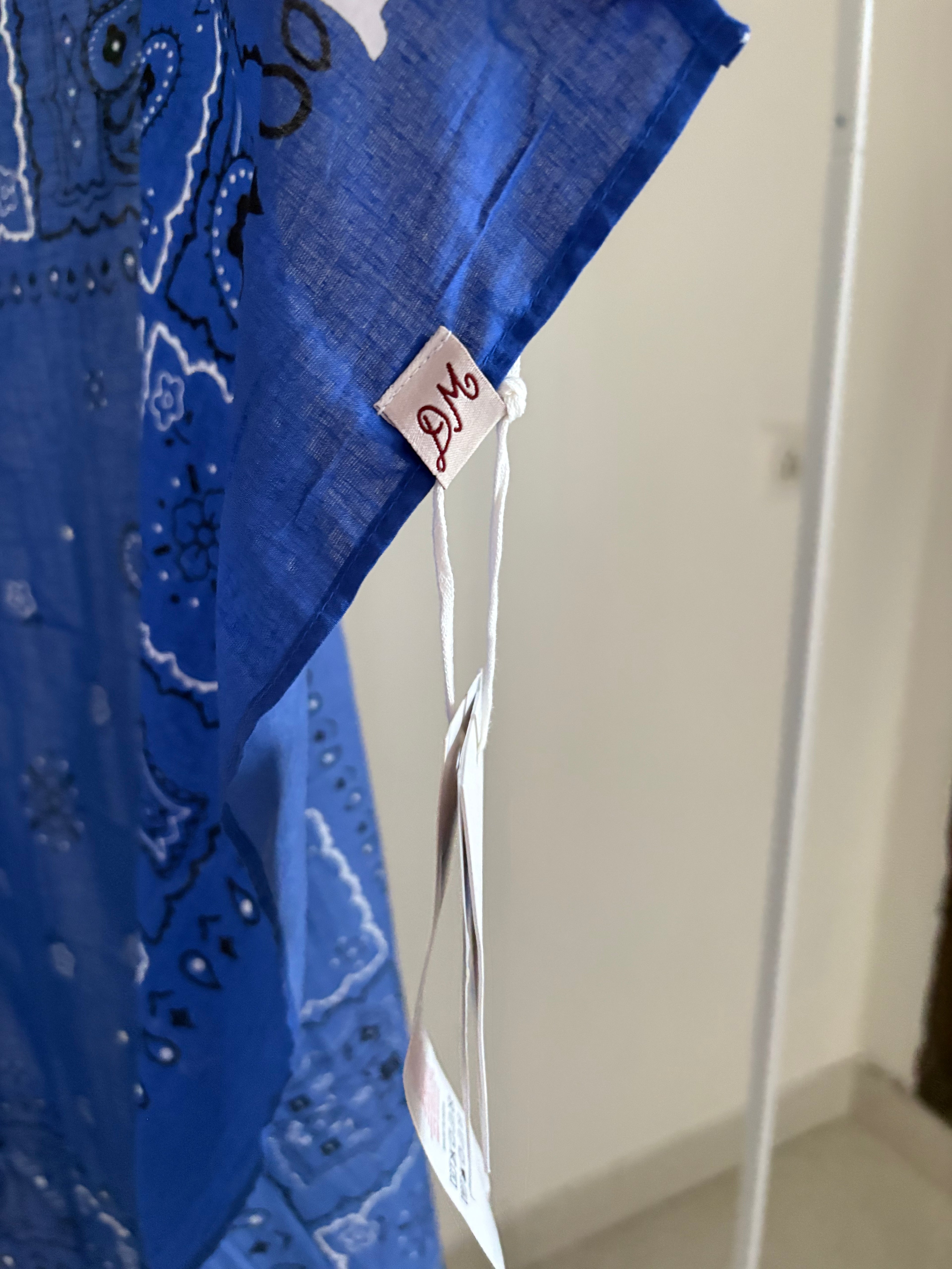 Damson madder paisley Scarf