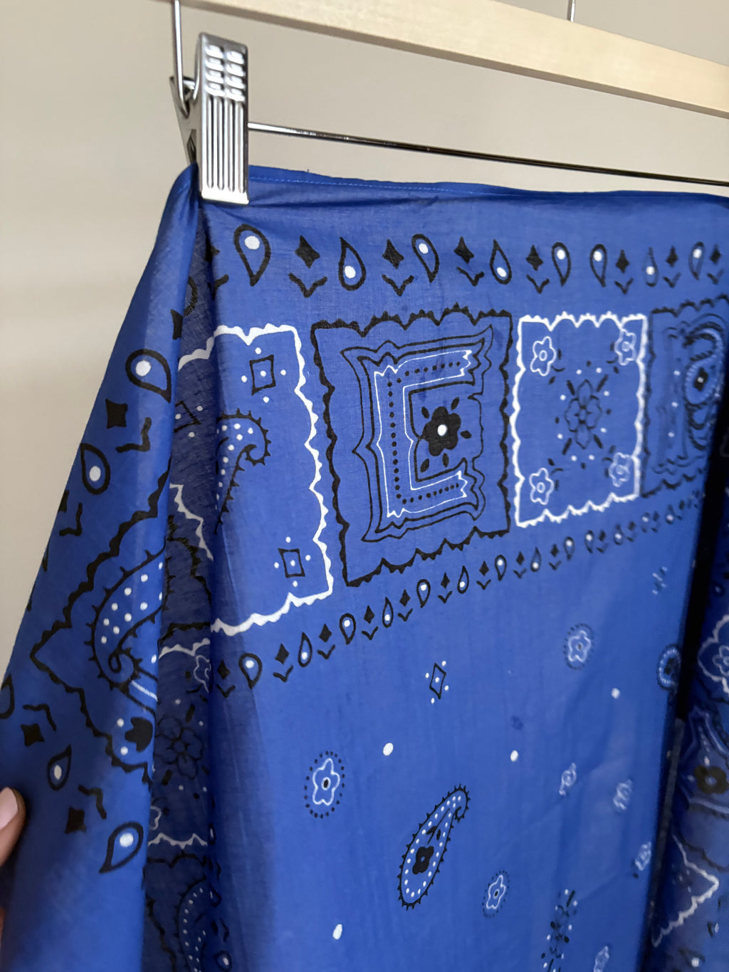 Damson madder paisley Scarf