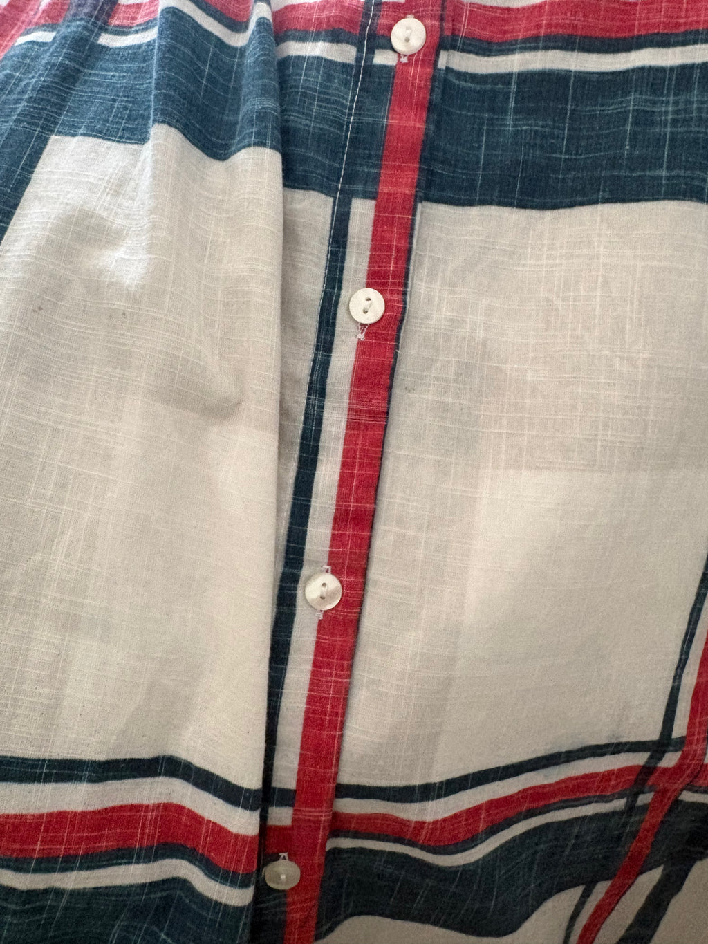 YAS  COTTON CHECK DRESS M