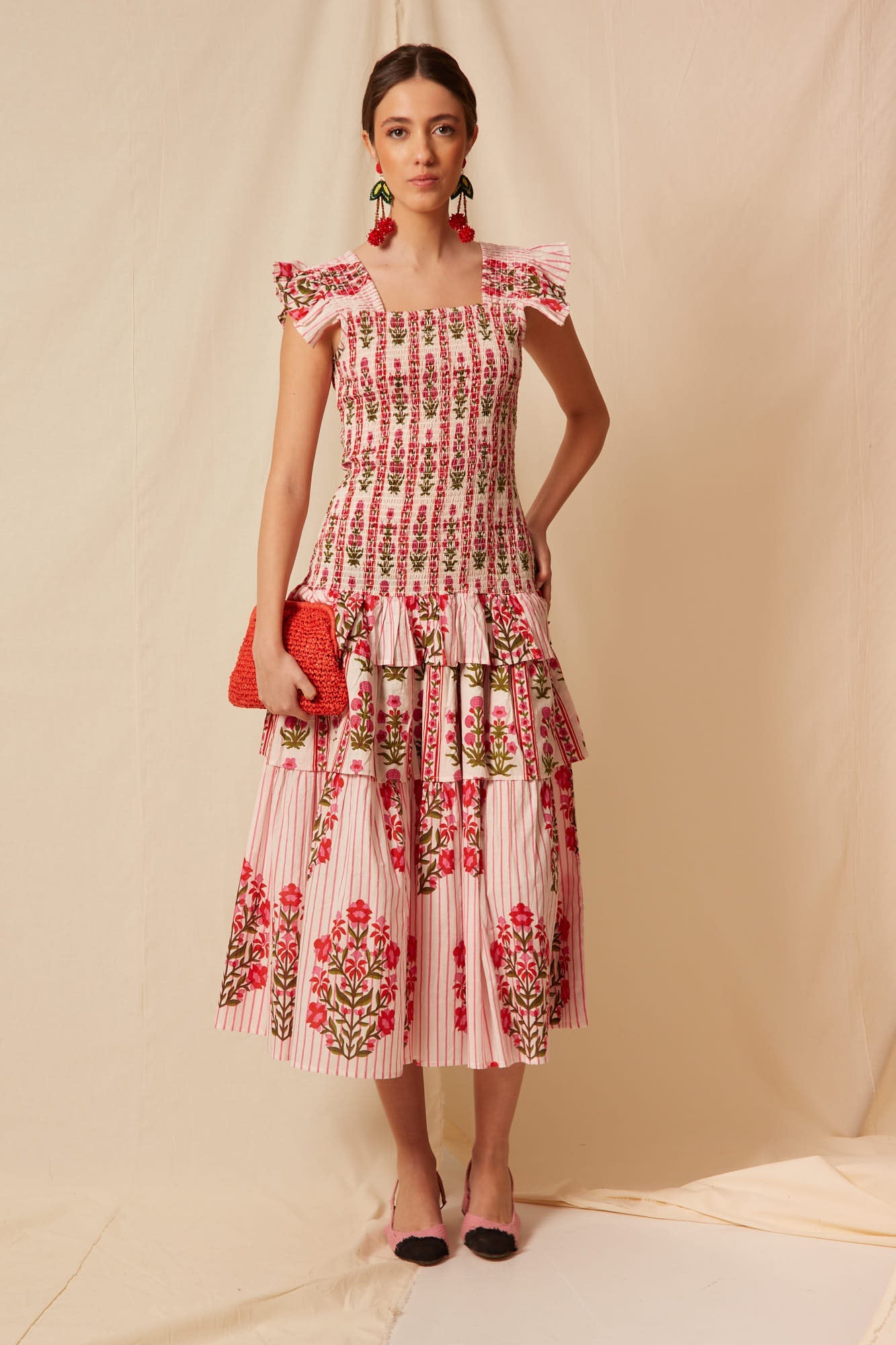 COOSY TRIESTE PINK DRESS M