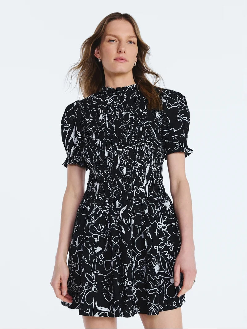 Scoop black dress L