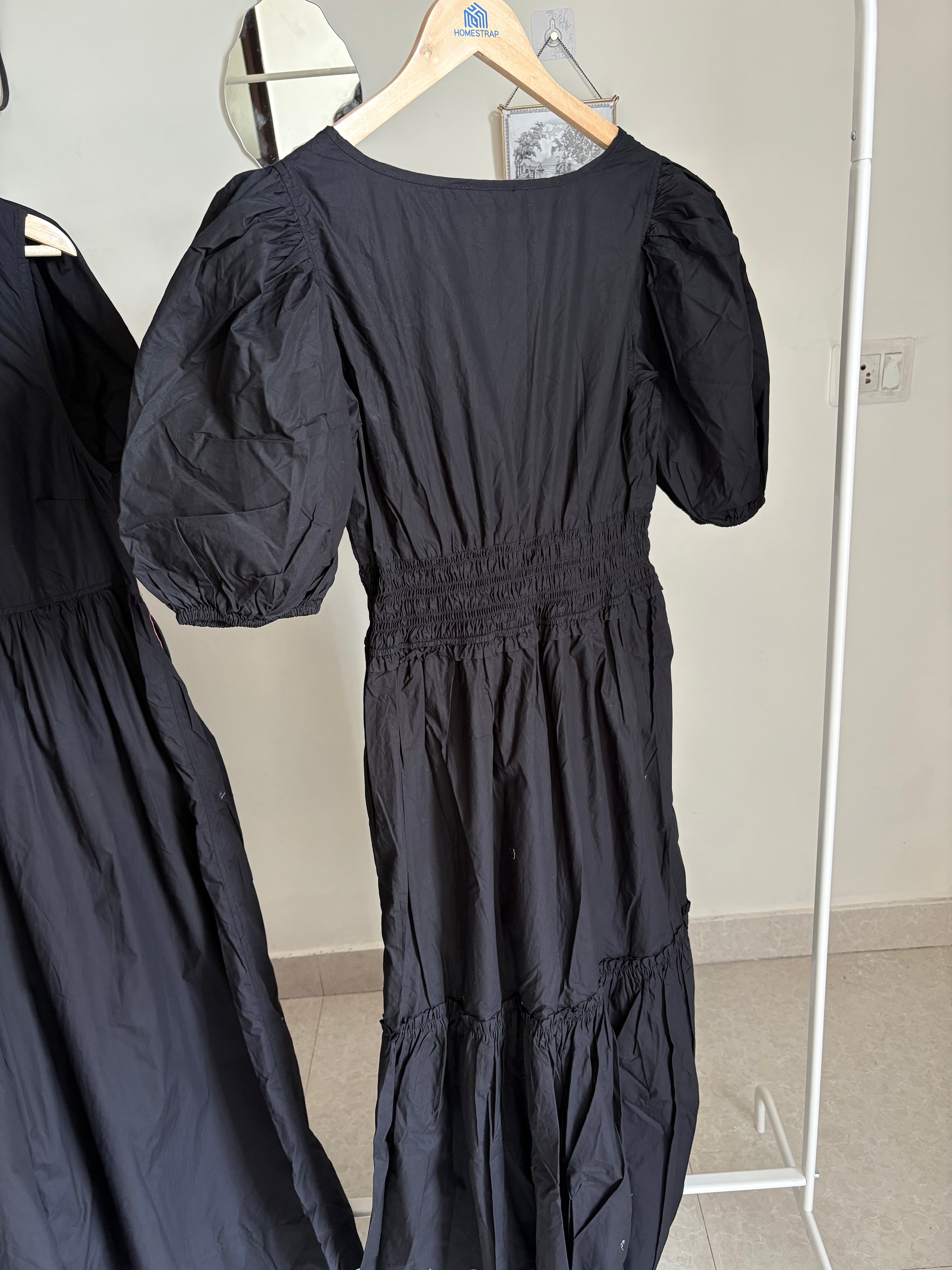 GANNI TIE BUST DRESS