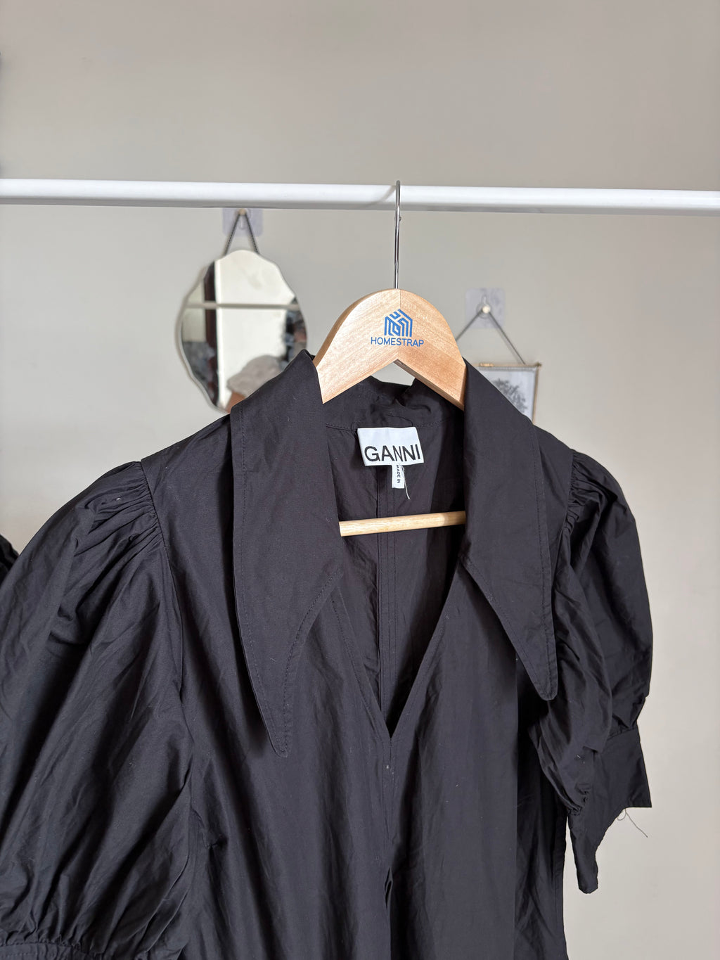 Ganni Collar dress S/M