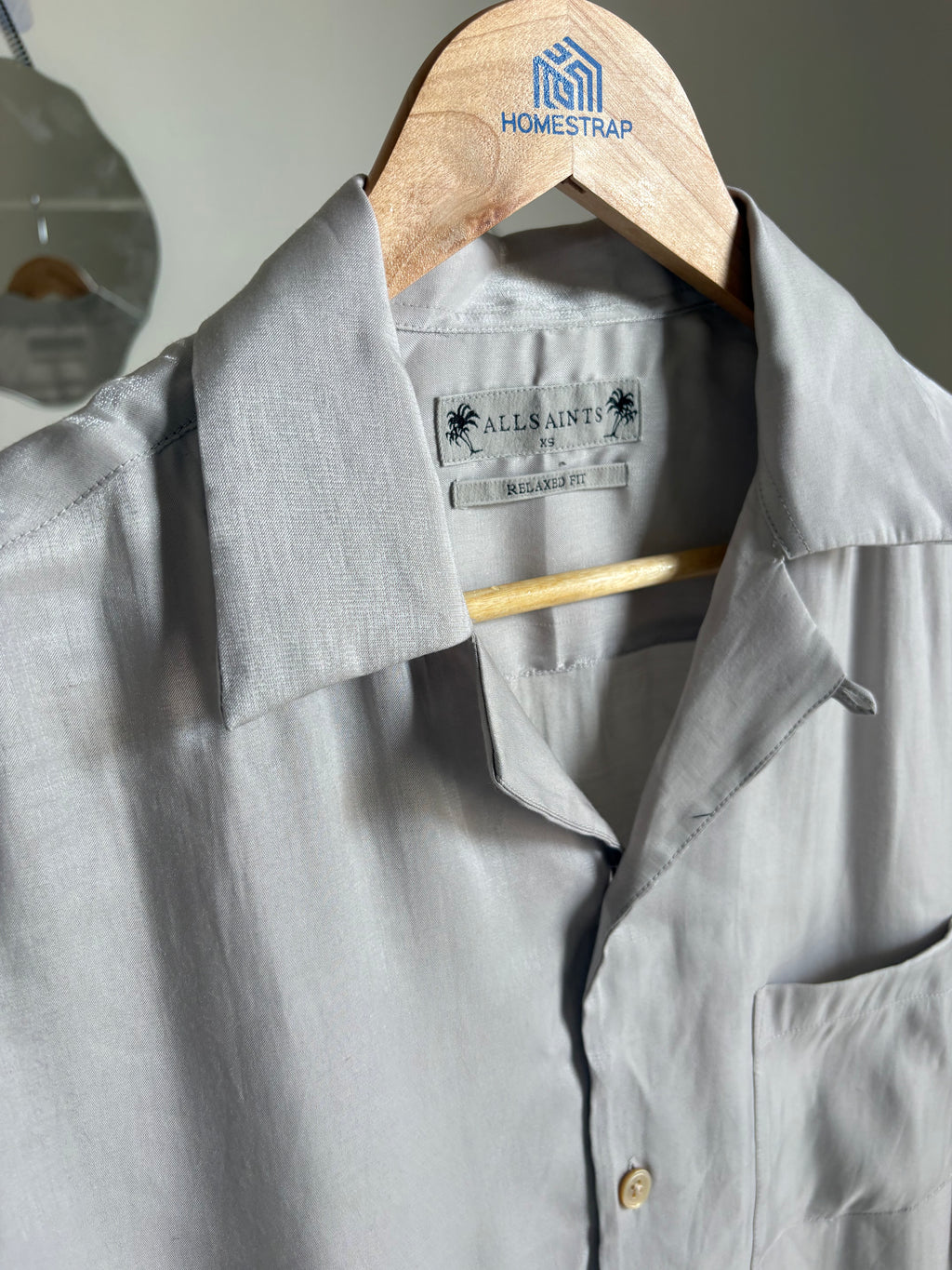 All Saints Duran Relaxed Fit Shirt XS