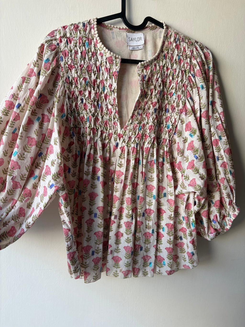 SAYLOR Cherry Blossom Jiby Blouse