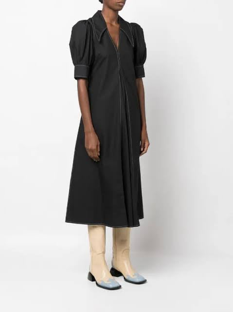 Ganni Collar dress S/M