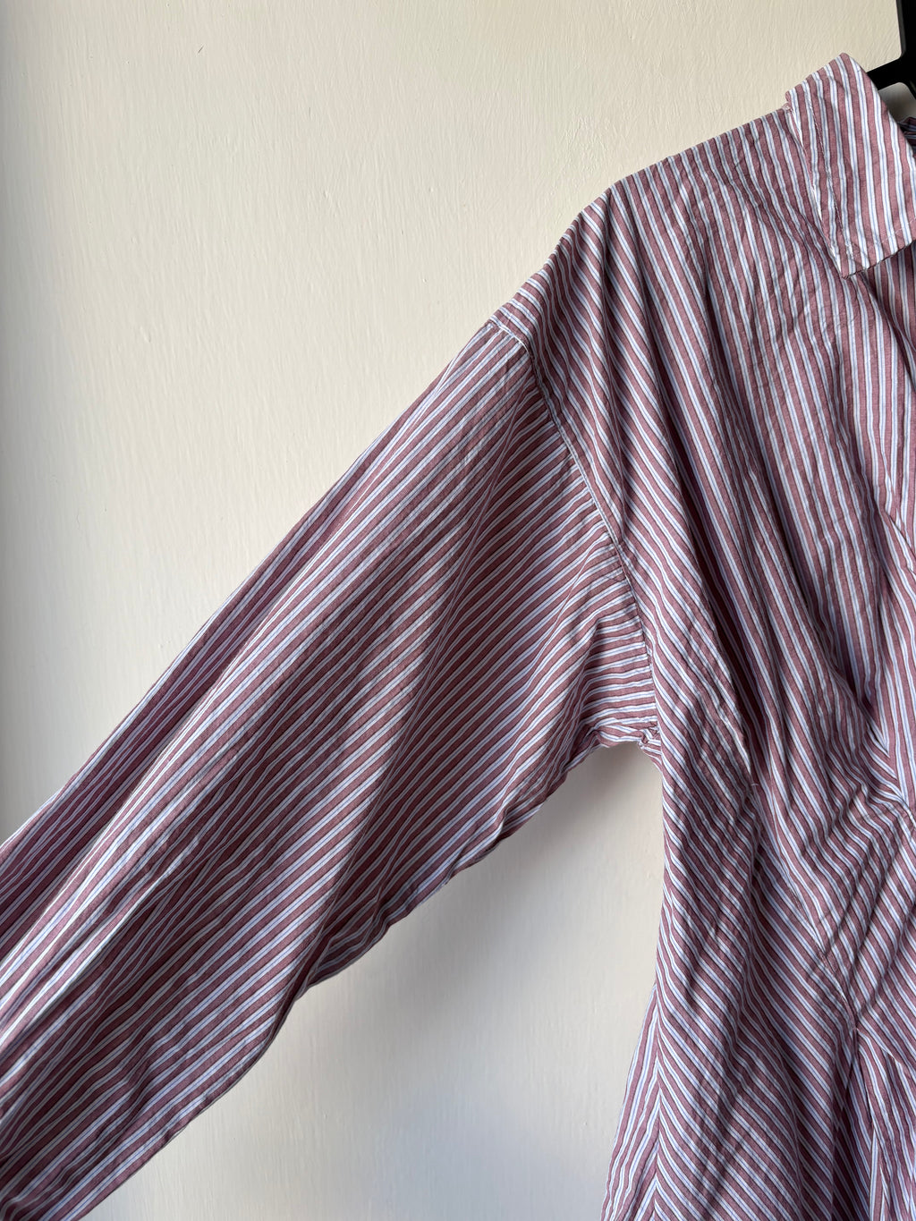MAEVE  Long-Sleeve Waisted Buttondown Shirt