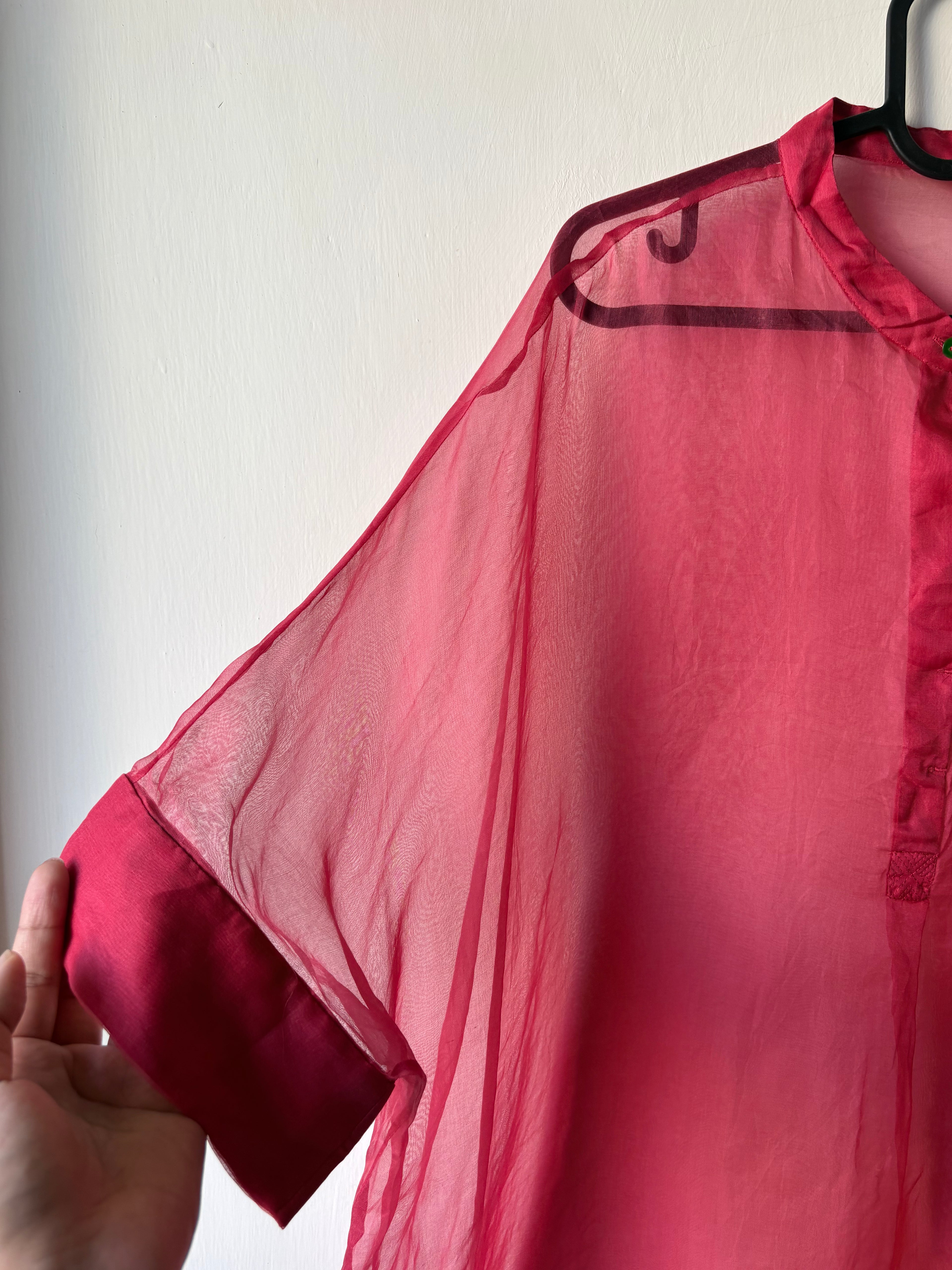 NICOBAR Jaisalmer SILK Shirt ONLY