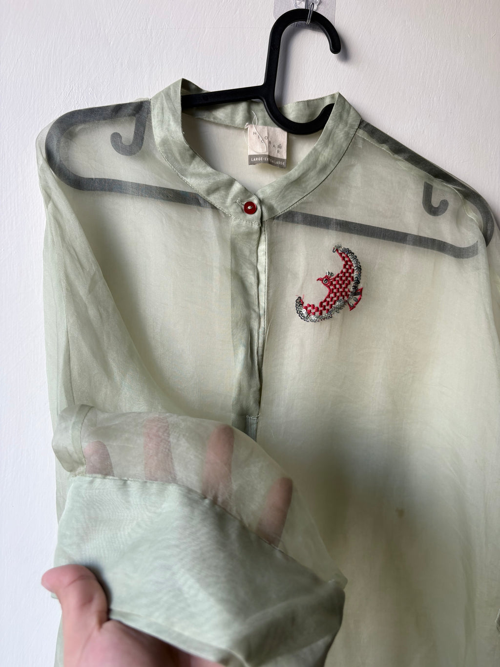 NICOBAR Jaisalmer SILK Shirt ONLY
