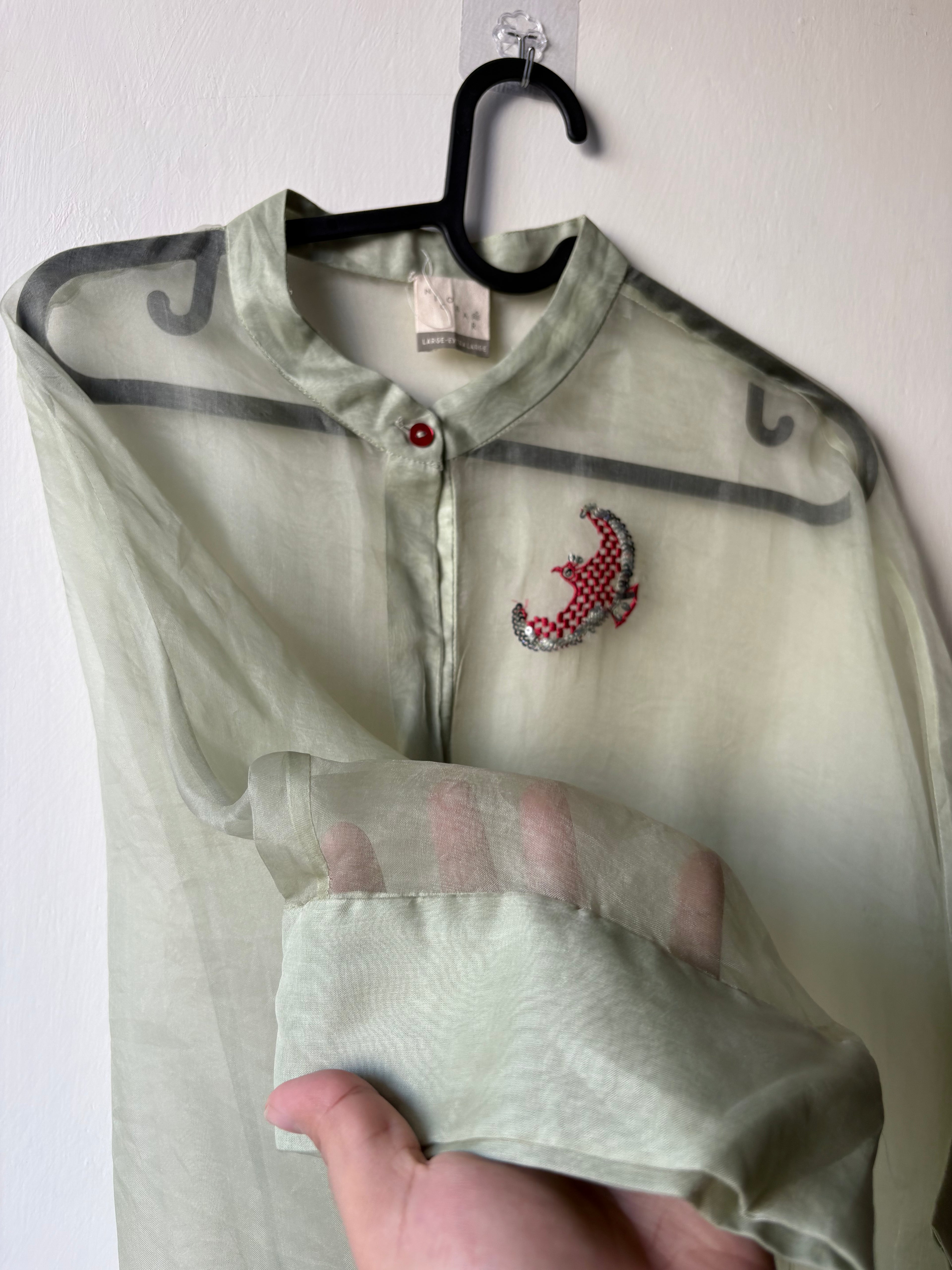 NICOBAR Jaisalmer SILK Shirt ONLY