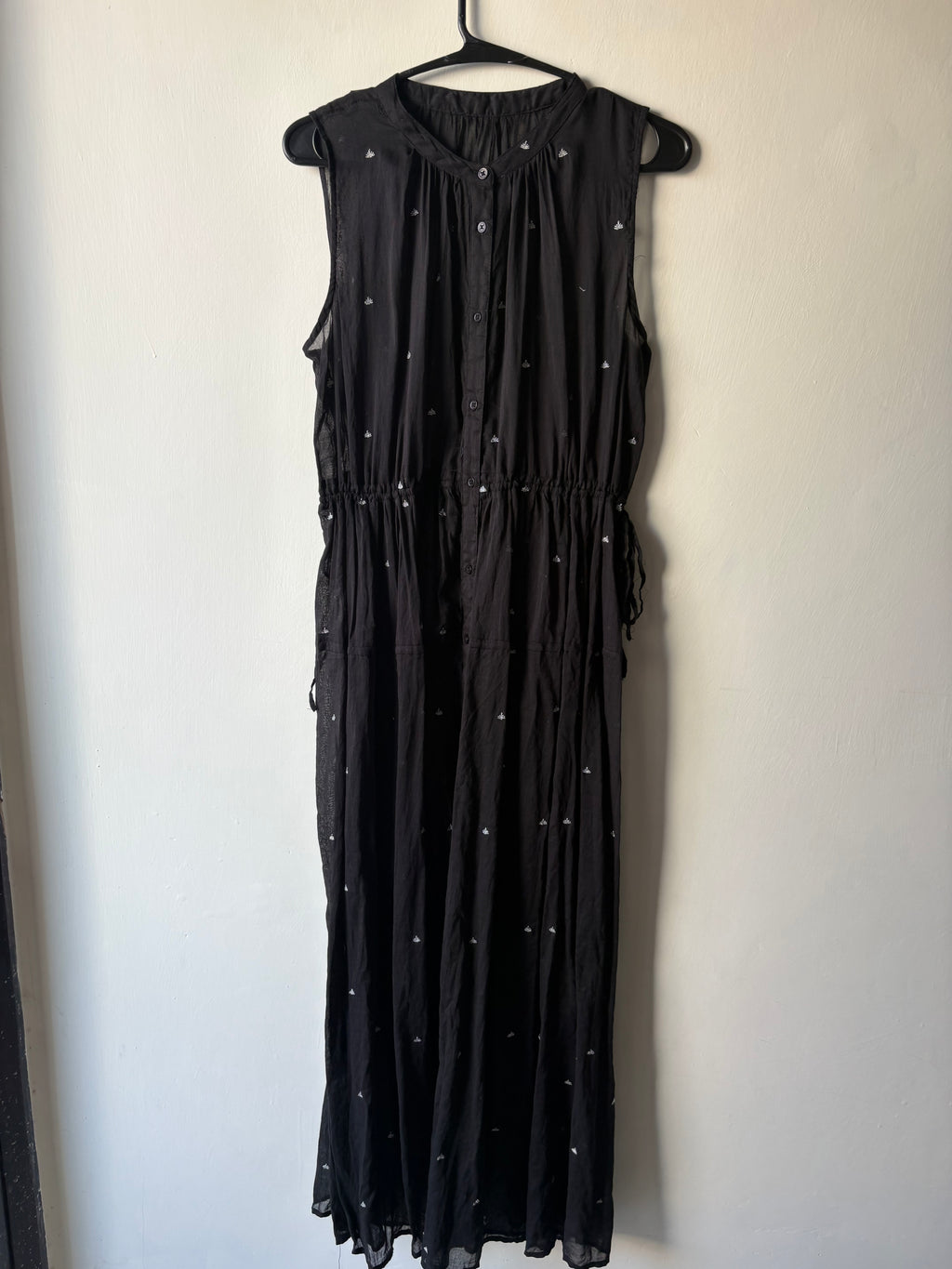 SHIPS WOMEN Cotton Organdy Embroidered Dress
