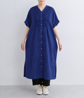 NOIA JAPAN HAND SHIRRED DRESS FREE SIZED