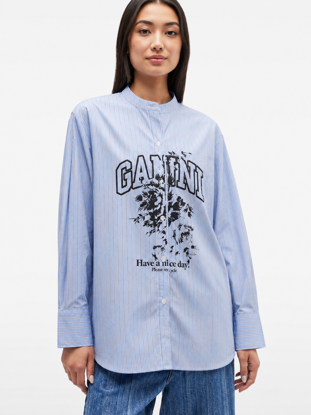 GANNI SHIRT ALTERED M