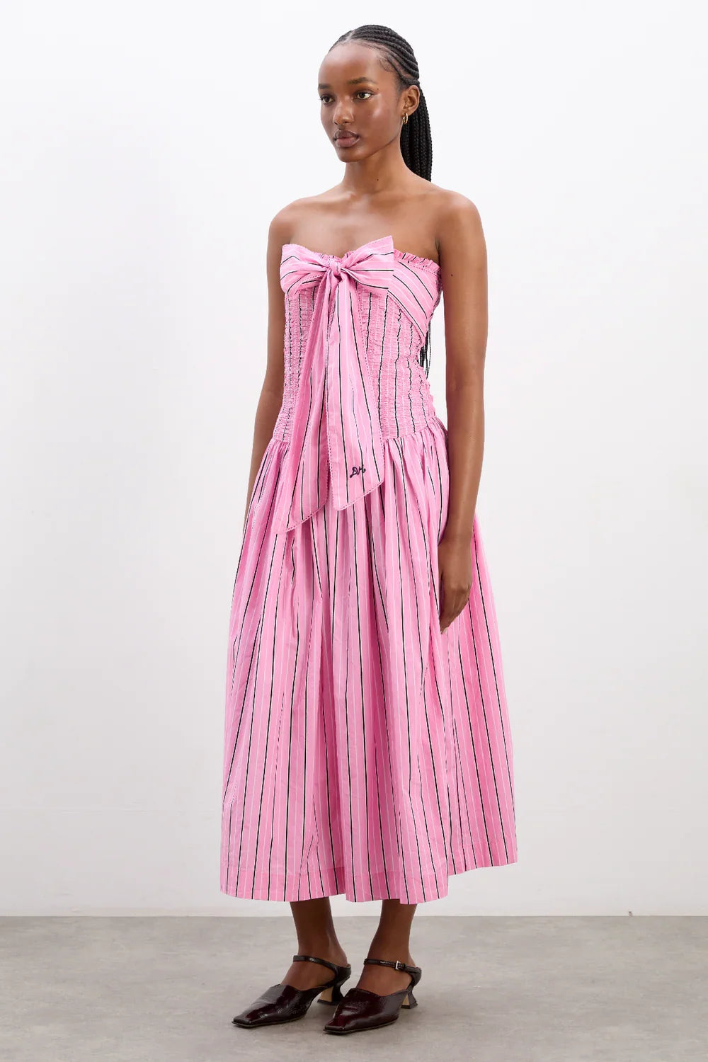 DAMSON MADDER Mia Midi Dress UK 12