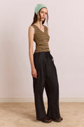 DAMSON MADDER Tatianna Trouser - Pinstripe