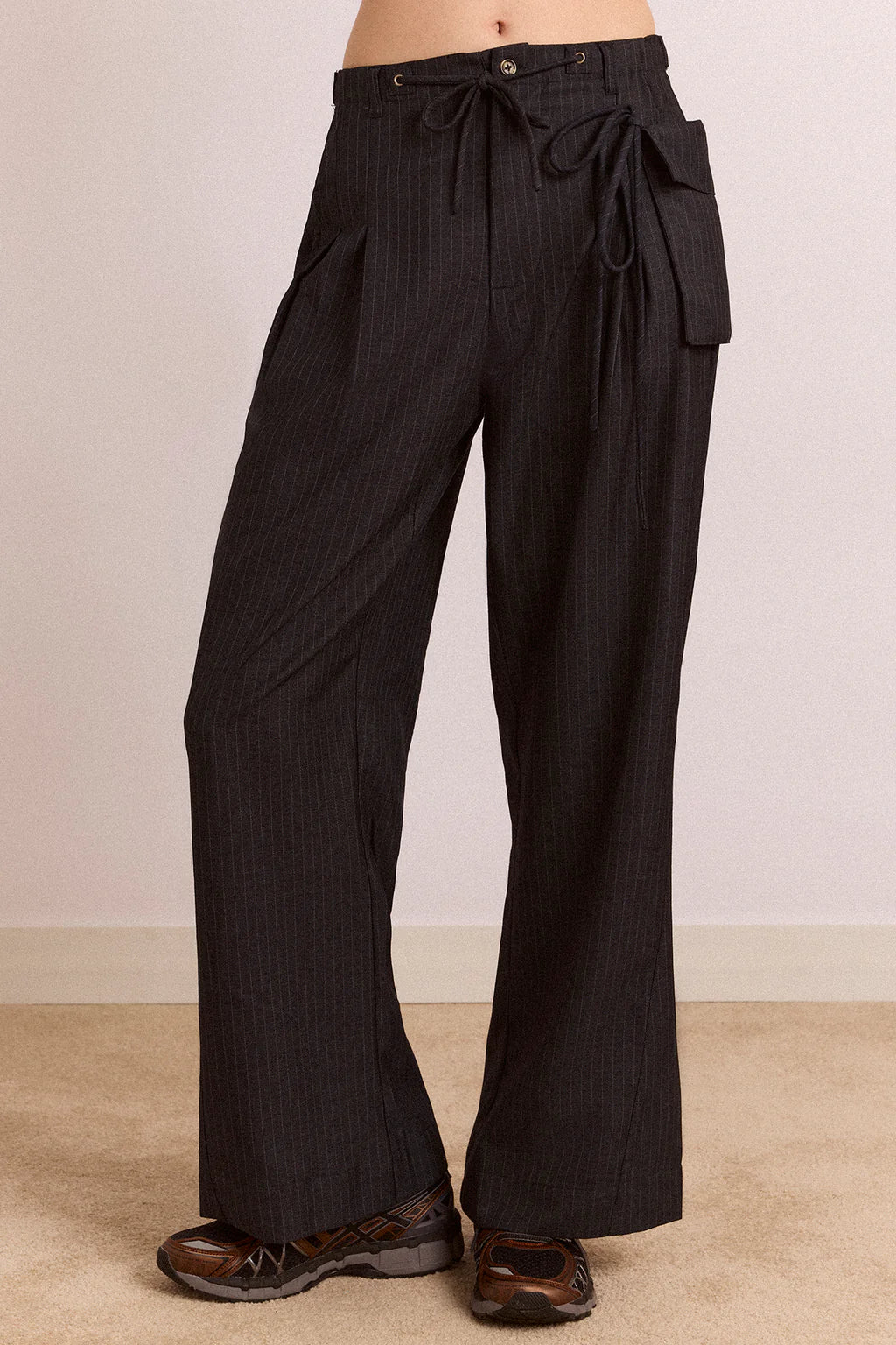 DAMSON MADDER Tatianna Trouser - Pinstripe