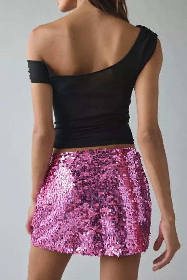 urban outfitters shimmer skirt