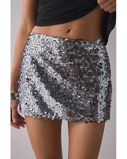 urban outfitters shimmer skirt